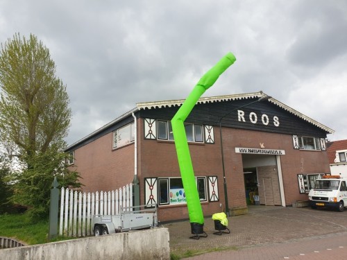 Skytube fluor groen 8m